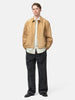 AURALEE Calf Hair Zip Blouson Beige, Jackets