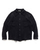 AURALEE Cotton Lily-Yarn Knit Blouson Dark Navy, Sweaters