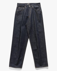 AURALEE Hard Twist Denim Wide Pants Indigo, Bottoms