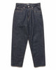 AURALEE Hard Twist Denim Wide Pants Indigo, Bottoms