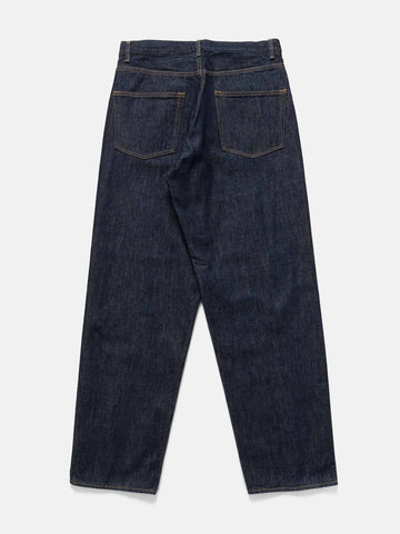 AURALEE Hard Twist Denim Wide Pants Indigo, Jeans