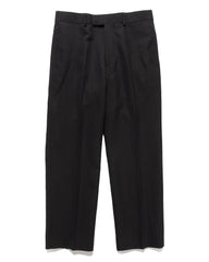 Hard Twist Finx Linen Chino Slacks Black - HAVEN