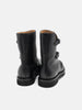 AURALEE Leather Work Boots Black, Boots