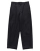 AURALEE Light Melton Slacks Charcoal, Bottoms