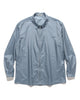 Light Nylon Zip Shirt Blue Gray - HAVEN