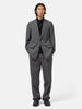 AURALEE Light Wool Max Gabardine Two-Tuck Slacks Dark Gray, Pants