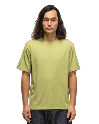 AURALEE Luster Plaiting Tee Light Green, T-Shirts