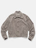 AURALEE Pigment Dyed Finx Corduroy Blouson Olive Brown, Jackets