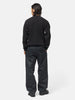 AURALEE Product Dyed Finx Chino One-Tuck Pants Black, Pants