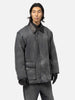 AURALEE Product Dyed Organic Cotton Duck Blouson Faded Black, Coats