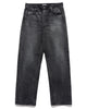 AURALEE Selvedge Faded Heavy Denim Wide Pants Faded Black, Bottoms