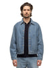 AURALEE Selvedge Faded Light Denim Blouson Light Indigo, Outerwear