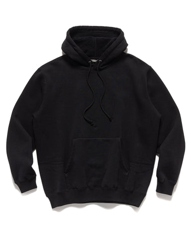 AURALEE Smooth Soft Sweat P/O Parka Black, Sweaters