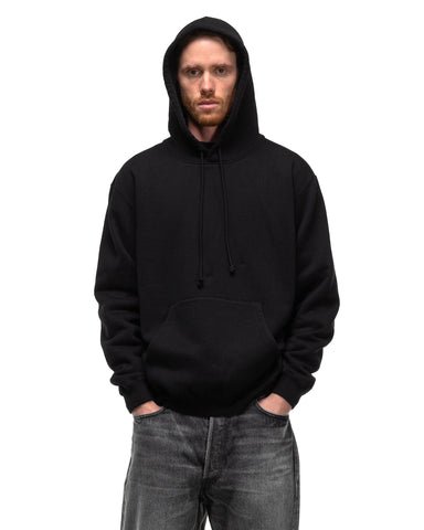 AURALEE Smooth Soft Sweat P/O Parka Black, Sweaters