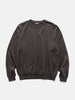 AURALEE Super High Gauge Sweat P/O Dark Brown, Sweatshirts