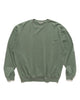AURALEE Super High Gauze Sweat P/O Dusty Green, Sweaters