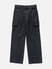 AURALEE Wool Fulling Flannel Cargo Slacks Top Charcoal, Pants