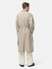 AURALEE Wool Max Canvas Coat Top Gray Beige, Coats
