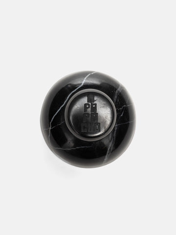 Apapacho World Mini Vase Ikebana Onyx & Marble Black, Home Goods