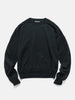 AURALEE High Twist Light Sweat P/O Ink Black, Sweatshirts