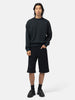 AURALEE High Twist Light Sweat P/O Ink Black, Sweatshirts
