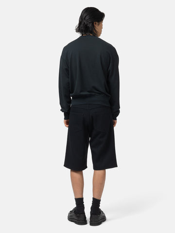 AURALEE High Twist Light Sweat P/O Ink Black, Sweatshirts