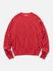 AURALEE High Twist Light Sweat P/O Red, Sweatshirts