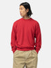 AURALEE High Twist Light Sweat P/O Red, Sweatshirts