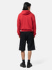 AURALEE High Twist Light Sweat Zip Parka  Red, Hoodies