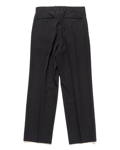 AURALEE Light Wool Max Gabardine Two-Tuck Slacks Top Black, Bottoms