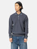 BEAMS 12 Gauge Knit Polo Charcoal Grey, Polos