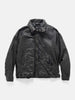 BEAMS Aging Leather Blouson Black, Leather Jackets
