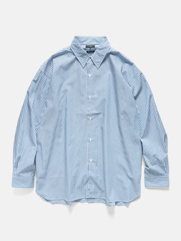 BEAMS Back Button Shirt Blue, Shirts