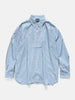 BEAMS Back Button Shirt Blue, Shirts