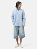 BEAMS Back Button Shirt Blue, Shirts