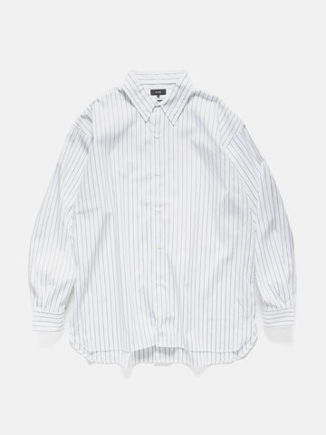 BEAMS Back Button Shirt White, Shirts