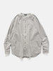 BEAMS Baseball Stripe Shirt Grey, Shirts