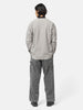 BEAMS Baseball Stripe Shirt Grey, Shirts