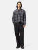 BEAMS Check Short Shirt Black, Shirts