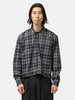 BEAMS Check Short Shirt Black, Shirts