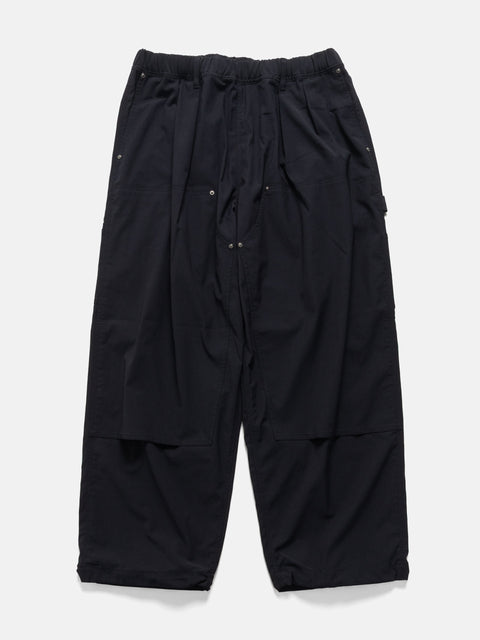 BEAMS Double Knee Easy Pants Navy, Pants