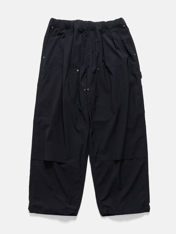 BEAMS Double Knee Easy Pants Navy, Pants