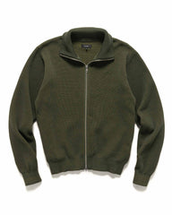 BEAMS Drivers Cardigan Olive, Knits