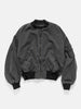 BEAMS Fade Bomber Jacket Black, Bomber Jackets