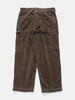 BEAMS Double Knee Corduroy Work Pants Brown, Pants