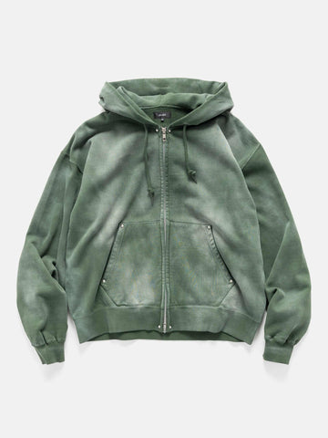 BEAMS Fade Rivet Hoodie Fade Green, Hoodies