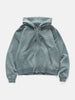 BEAMS Fade Rivet Hoodie Fade Grey, Hoodies
