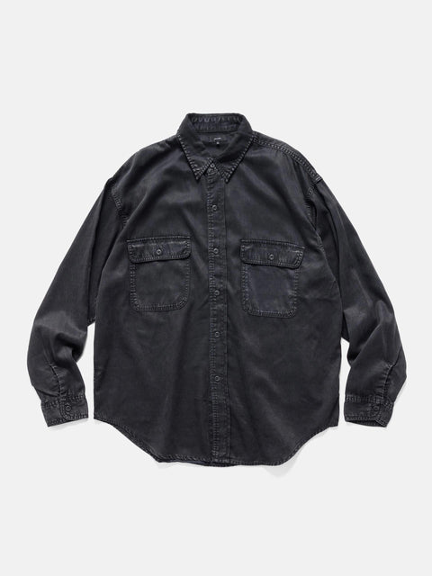 BEAMS Fade Work Shirt Black, Shirts