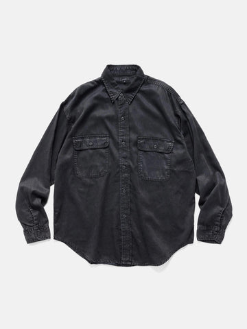 BEAMS Fade Work Shirt Black, Shirts