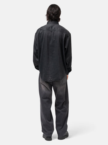 BEAMS Fade Work Shirt Black, Shirts